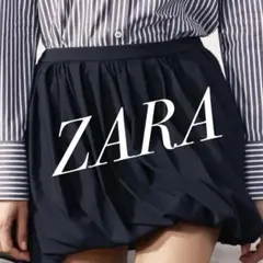 ザラ　バルーンミニスカート