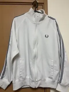 Fred Perry ジップアップジャケット ホワイト