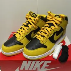 NIKE DUNK HIGH SP 黒黄　アイオワ
