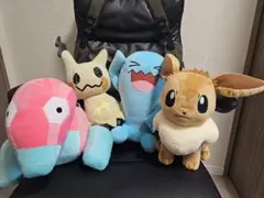 ポケモン★めちゃもふぐっと～ポリゴン★ミミッキュ★ソーナンス★イーブイ4種セット