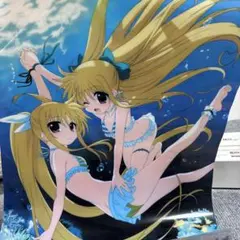 一番くじプレミアム 魔法少女リリカルなのは INNOCENT クリアポスター2種
