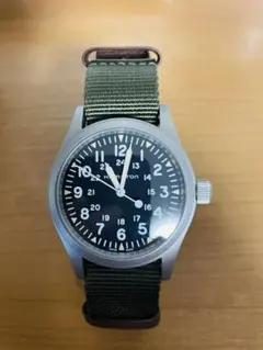 HAMILTON カーキフィールドメカ