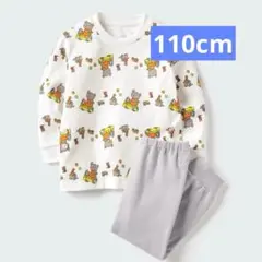 ③ ユニクロ パジャマ 110cm こぐまちゃん 運転手 長袖 UNIQLO