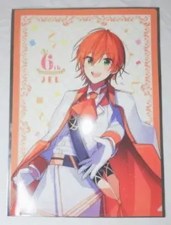 【新品 ・ 未使用】ジェルくん   6周年グッズ   クリアファイル