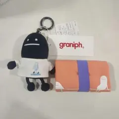 graniph 札幌店限定　ビューティフルシャドー キーホルダー　エコバッグ