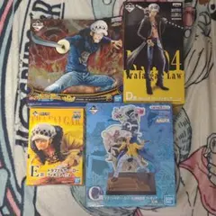 ワンピース トラファルガー・ロー フィギュアセット 4体