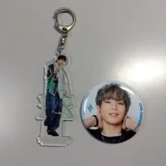 jo1 與那城奨　アクリルキーホルダー　缶バッチセット