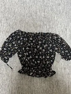 花柄オフショルシャツのサムネイル
