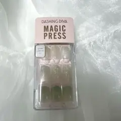 ダッシングディバ マジックプレス ネイルチップ Jade Flower