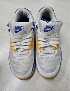 NIKE AIR MAX 90 ナイキ スニーカー ホワイト ブルー イエロー