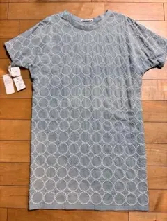 ミナペルホネン　半袖ワンピース　サイズ36 タンバリン tambourineのサムネイル