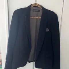 ZARA WOMAN テーラードジャケット L ブラック