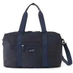 Kitamura キタムラ ボストンバッグ　ダークブルー