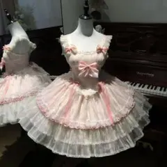 コスプレ　ドレス　 lolita オリジナル 洋服 ロリータ ワンピース