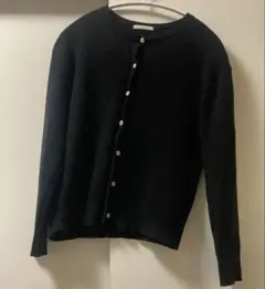 テチチ　 ブラック 長袖カーディガン