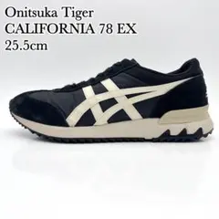 【美品】オニツカタイガー カリフォルニア 78 EX ブラック ホワイト