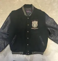 Machope スタジャン Mサイズ ダークグリーン/ブラック