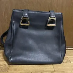 LANEEL 黒 レザーハンドバッグのサムネイル