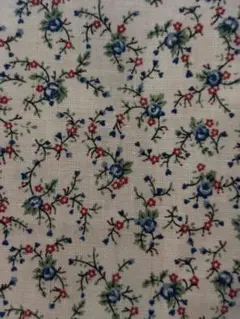 小花柄 コットン生地