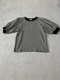 earth music&ecology パフスリーブ Tシャツ