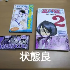 【初版・帯つき】BLEACH 2巻 　初版帯＋ 重版帯付き