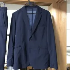 417 ÉDIFICE ネイビー テーラードジャケットとパンツセット