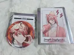 VOLTACTION Pajama Party! 箔押し缶バッジ チェキ セラフ