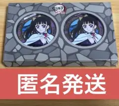 鬼滅の刃　全集中展　カナヲ　マンホール風缶バッジ