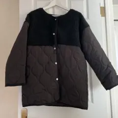 キルティングジャケット 黒