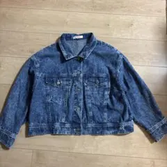 150cm Gジャン　ジャンパー　デニム