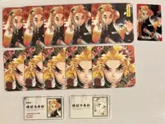 鬼滅の刃キメツ学園　煉獄　ブロマイド　ポストカード　バレンタイン 鬼滅の刃キメツ学園 煉獄 ブロマイド ポストカード バレンタイン
