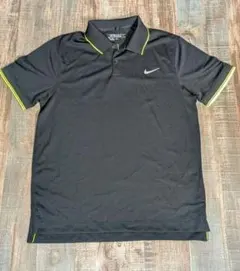 Nike ナイキ ゴルフ ポロシャツ Lサイズ 黒 DRI-FIT 半袖