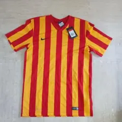 Nike DRI-FIT ストライプシャツ 赤・黄Ｌサイズ新品未使用