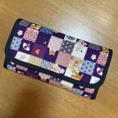 ラスト 長財布 やりくり財布 ハンドメイド レア廃盤 希少生地 - メルカリ