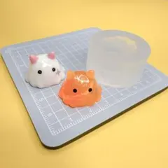 No.41 めんだこ【シリコンモールド レジン 粘土 ハンドメイド】