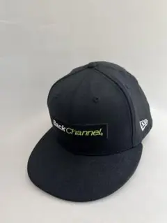 【NEW ERA×BackChannel】ブラック　キャップ ロゴ