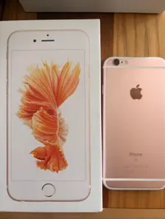 Apple iPhone 6s 本体 ゴールド　箱付き美品