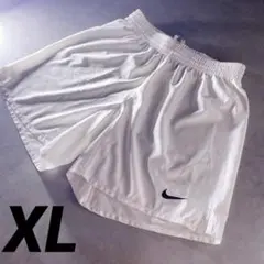 極美品 ナイキ 光沢 ゲーム ショーツ XL 白 Y2K スポーツ サッカーのサムネイル