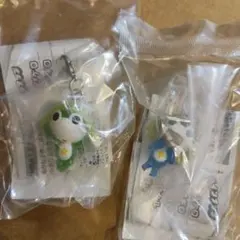 ケロロ軍曹 ちびケロ めじるしアクセサリー 2個セット ケロロ軍曹 ドロロ兵長