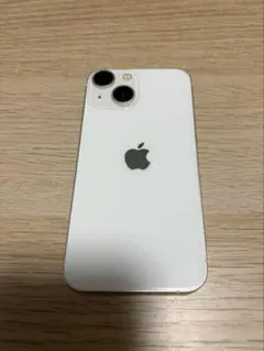 Apple iPhone 13 ホワイト 本体 充電ケーブル付き - メルカリ