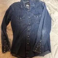 Wrangler デニムシャツ 長袖 WM702DM Mサイズ