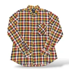 Topman トップマン マルチカラー チェック柄 長袖シャツ Lサイズのサムネイル