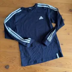 adidas 150cm 三本ライン　ロンT