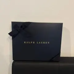 【美品】RALPH LAUREN ギフトボックス ネイビー