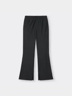 リブスリムフレアパンツ GU