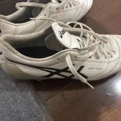 ASICS MDS TEXT サッカーシューズ ホワイト/ブラック