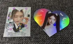 IVE イソ タワレコトレカ＋ハート型カードセットLEESSEO