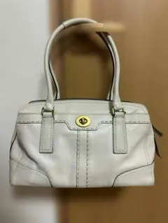 COACH トートバッグ ターンロック レガシー 65周年 レザー 10650