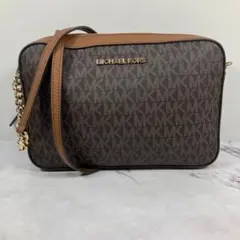 MICHAEL KORS マイケルコース ショルダーバッグ PVC ブラウン