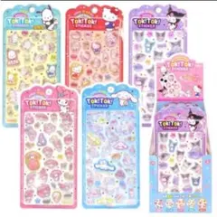 【正規品】韓国限定　サンリオ ボンボンドロップシール ステッカー 5種